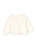 Old Navy 100% Polyester Solid Ivory Pullover Sweater Size 12-18 mo - photo 2