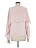 DKNY 100% Polyester Pink 3/4 Sleeve Blouse Size M - photo 2