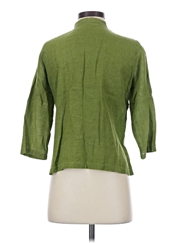 Eileen Fisher 3/4 Sleeve Button-Down Shirt (view 2)