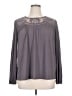 Maurices Gray Long Sleeve Blouse Size XL - photo 1