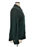 Vince. Solid Green Long Sleeve Silk Top Size XL - photo 4
