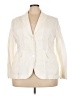 Lands' End 100% Linen Ivory Blazer Size 22W - photo 1