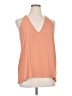 Express 100% Polyester Orange Tank Top Size XL - photo 1