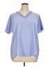 Athleta Blue Short Sleeve T-Shirt Size 1X - photo 1
