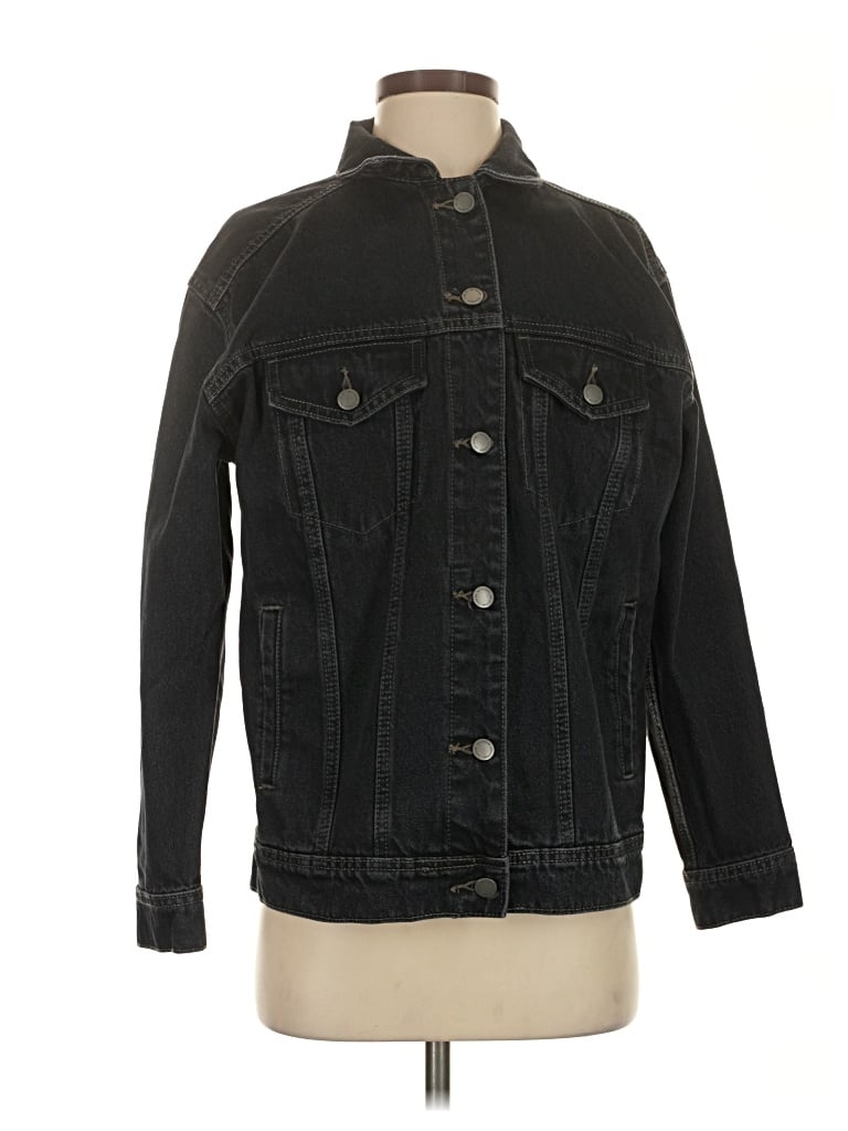 Pre-owned Universal Thread Denim Jacket In Black
