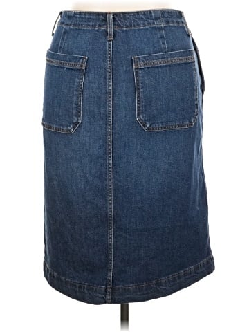Style&Co Denim Skirt (view 2)