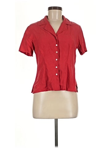 Chelsea Cambell Short Sleeve Silk Top (view 1)