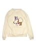 Crewcuts 100% Cotton Graphic Ivory Sweatshirt Size 12 - 14 - photo 1