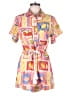 Miracle Print Pink Romper Size 8 - photo 1