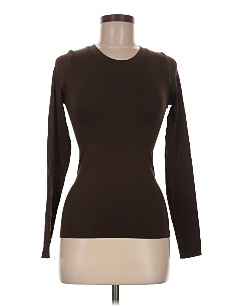 Pre-owned Sunday Best Long Sleeve T-shirt In Brown