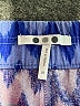Three Dots Chevron-herringbone Blue Shorts Size M - photo 3