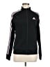 Adidas 100% Polyester Black Track Jacket Size M - photo 1