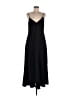 Nicholas Solid Black Casual Dress Size 8 - photo 1