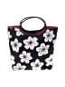 Charter Club 100% Polyester Floral Black Tote One size - photo 3