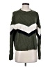 Sanctuary Chevron-herringbone Green Pullover Sweater Size S - photo 1