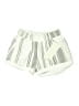 Lululemon Athletica 100% Polyester Stripes Silver Shorts Size 6 - photo 1