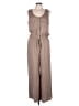 Ci Sono 100% Rayon Solid Brown Jumpsuit Size L - photo 1