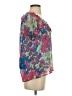 Old Navy 100% Polyester Purple Short Sleeve Blouse Size S - photo 4