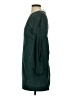Cos 100% Polyester Solid Green Casual Dress Size 4 - photo 5