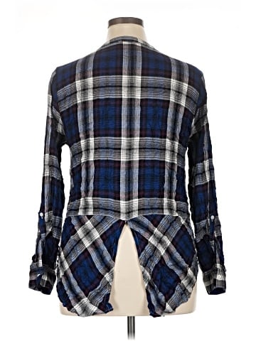 Charming Charlie Long Sleeve Henley (view 2)