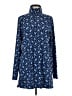 Lands' End Paisley Blue Fleece Size Med - Lg - photo 1