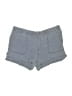 Gap 100% Lyocell Solid Blue Shorts Size M - photo 1