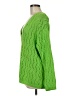Chaus Chevron-herringbone Green Pullover Sweater Size M - photo 5