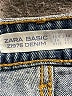 Zara Basic Floral Blue Jeans Size 2 - photo 7