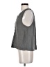 Splendid 100% Cotton Gray Sleeveless Button-Down Shirt Size S - photo 5