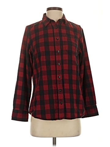 L.L.Bean Long Sleeve Button-Down Shirt (view 1)