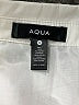 Aqua 100% Polyester White Cocktail Dress Size S - photo 7