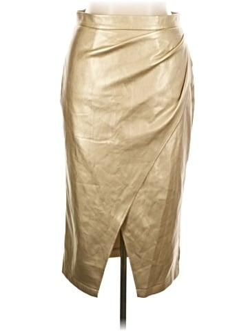 Elie Tahari Faux Leather Skirt (view 1)