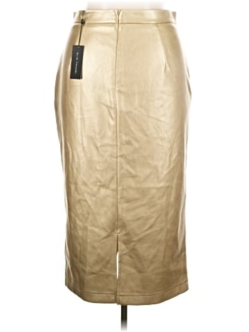 Elie Tahari Faux Leather Skirt (view 2)