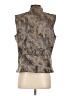 Christopher & Banks Animal Print Gold Vest Size M - photo 2