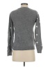 Almost Famous Polka Dots Silver Pullover Sweater Size S - photo 2