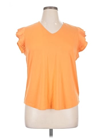Adrianna Papell Short Sleeve Top (view 1)