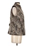 Christopher & Banks Animal Print Gold Vest Size M - photo 4