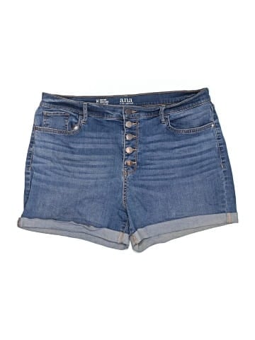 a.n.a. A New Approach Denim Shorts (view 1)
