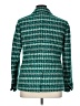 J.Crew Tweed Teal Blazer Size 14 - photo 2