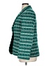 J.Crew Tweed Teal Blazer Size 14 - photo 5