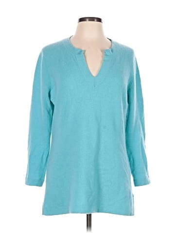 Isaac Mizrahi LIVE! Cashmere Pullover Sweater (view 1)