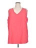 Gibson Pink Sleeveless Top Size 1X - photo 1