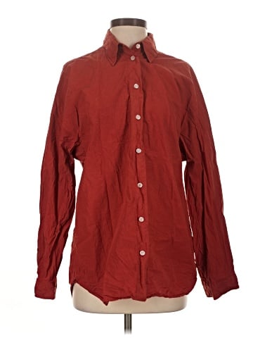 Zara Long Sleeve Button-Down Shirt (view 1)