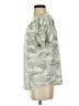 Wit & Wisdom Camo Green Short Sleeve Top Size S - photo 5