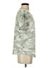Wit & Wisdom Camo Green Short Sleeve Top Size S - photo 4