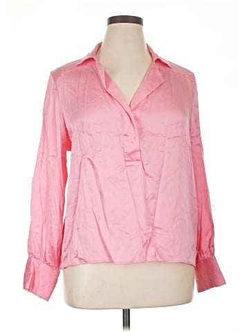 Antonio Melani Long Sleeve Silk Top (view 1)