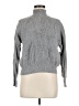 Lush Gray Turtleneck Sweater Size M - photo 1