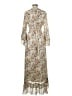 Max Studio Floral Ivory Casual Dress Size M - photo 2