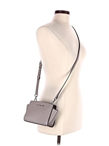 MICHAEL Michael Kors Leather Crossbody Bag (view 2)