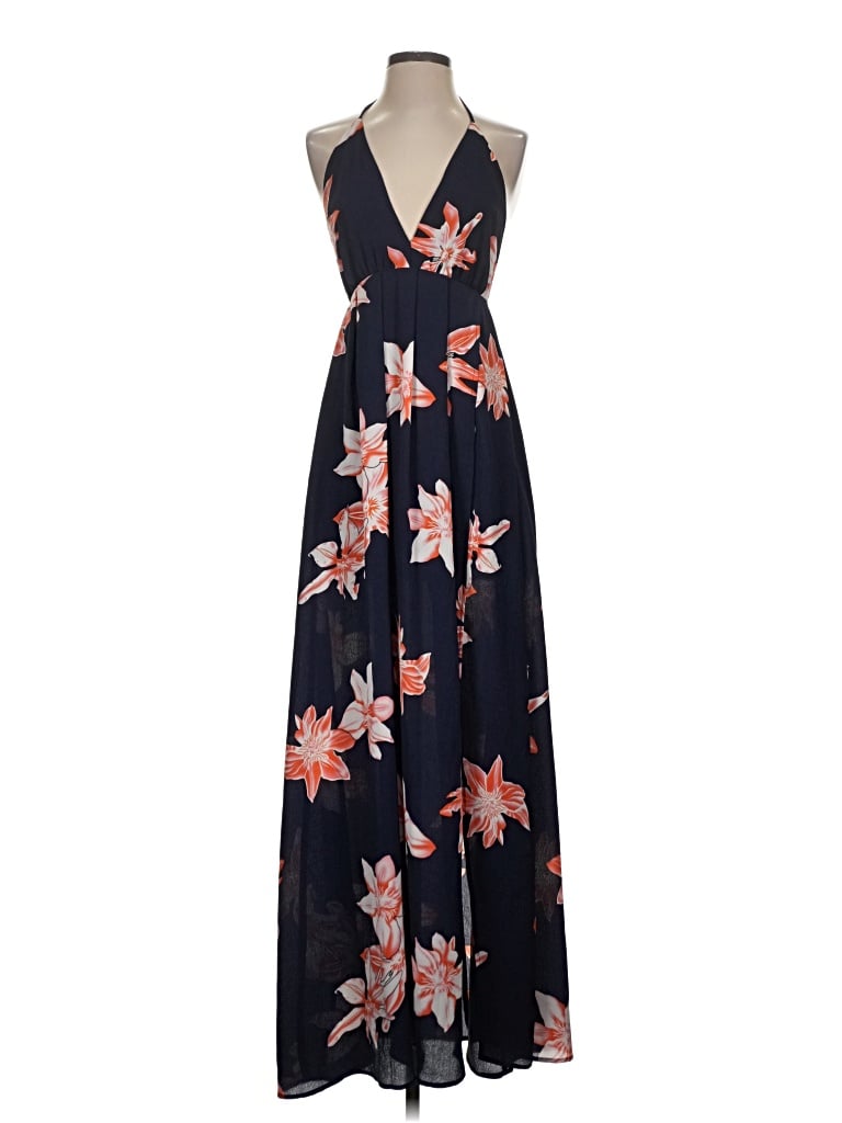 Pre-owned Simplee Casual Dress In Blue